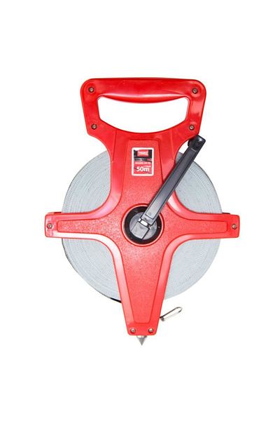 beorol Fiber tape measure, 50 m, with handle, Beorol
