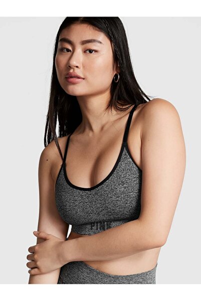 PINK Seamless Racerback Sporcu Sütyeni
