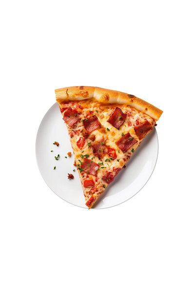 INOVATIX Set de 8 bucăți, autocolant felie de pizza, INOVATIX®. 6 cm