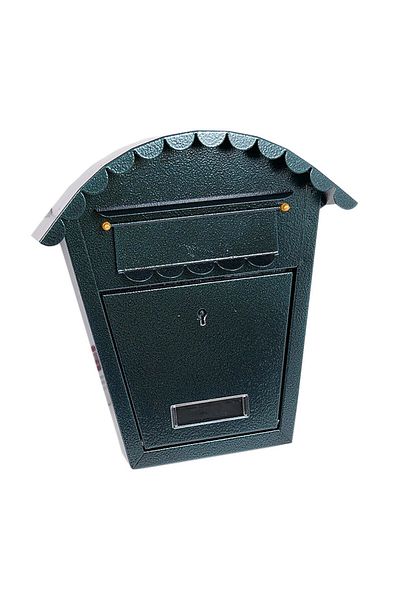 damech Mailbox, Green, B6 Format, 29x7.5x29.5 Cm,