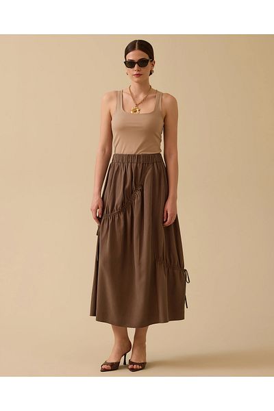 SEÇİL Square Neck Waist Boy Undershirt