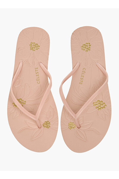 Celeste Women's Embellished Slip-On Thong Slippers