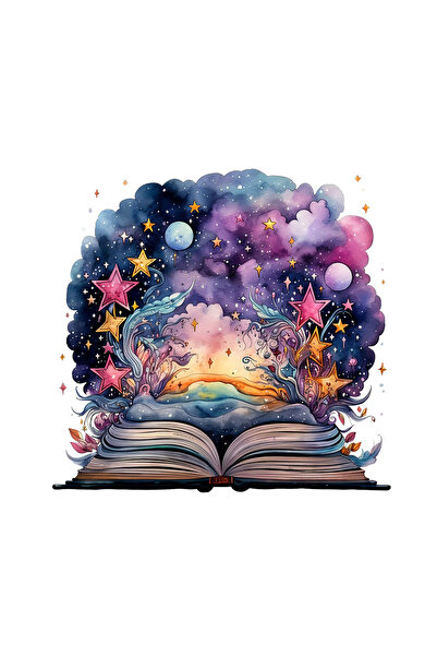 INOVATIX Σετ 8 τεμαχίων, Αυτοκόλλητο Μυστικό Βιβλίο του Σύμπαντος, INOVATIX®....