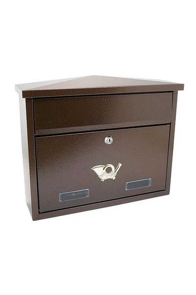 damech Mailbox, Rectangular, Copper, C4 Format, 39x12x32 Cm,