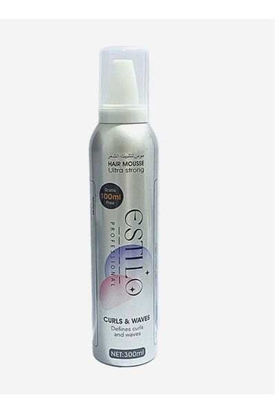Estilo Styling Foam for Curly and Wavy Hair - 300ml | Flexible Hold and Intense Nourishment