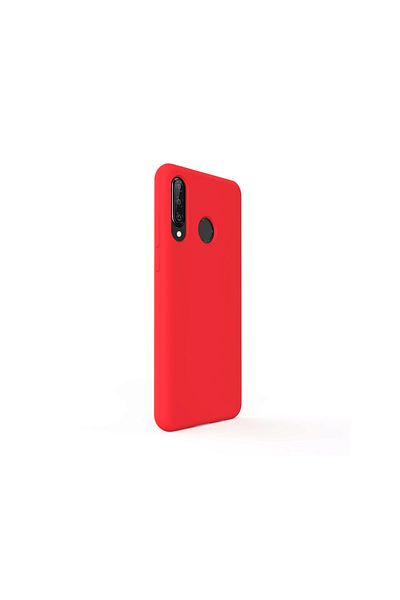 lemontti Huawei P30 Lite Case Lemontti Liquid Silicon Red