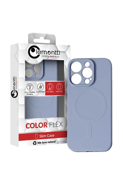 lemontti Husa Silicon Iphone 15 Pro Max Magsafe Gri