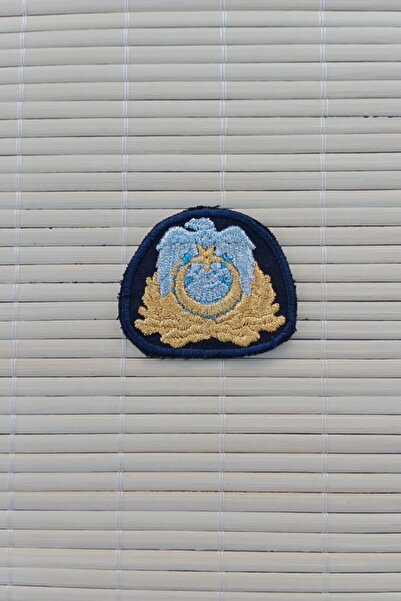 İZMİR ASKERİ MALZEME Air Force Officer Engineer Kayak Cap Badge