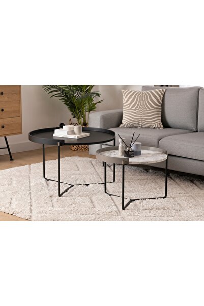 Vivense MANDY ORTA SEHPA SETİ, ANTRASİT