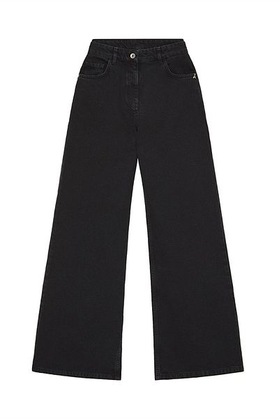 Patrizia Pepe HIGH WAIST JEANS - PATRIZIA PEPE - 27, BLACK