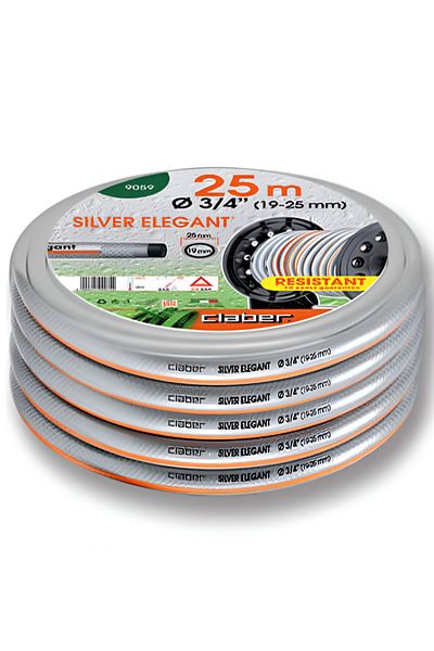CLABER Elegant Plus UV-Resistant Tangle-Free Lightweight Garden Hose
