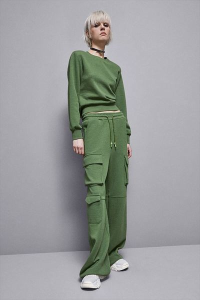Patrizia Pepe BLUZĂ FĂRĂ SPATE - PATRIZIA PEPE - L, VERDE