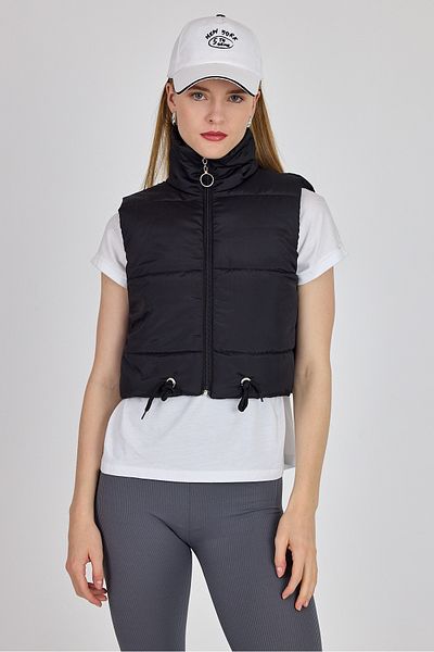 Rays Black Short Inflatable Vest 7200