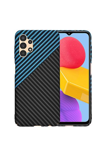 Techsuit Carcasă pentru Samsung Galaxy A13 4G - Techsuit Carbonite FiberShell - Blue Pulse