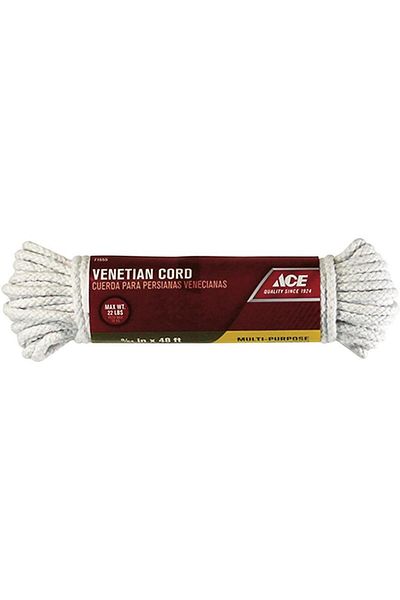 ACE Cotton Solid Braided Venetian Cord (14.6 m, Sold Per Piece)