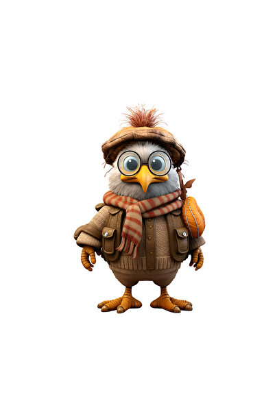 INOVATIX Set de 8 autocolante cu cinteză bufniță, INOVATIX®. 6 cm