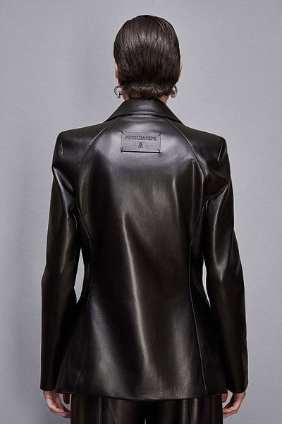 Patrizia Pepe Jachetă Essential Oversize - - 44, Bej