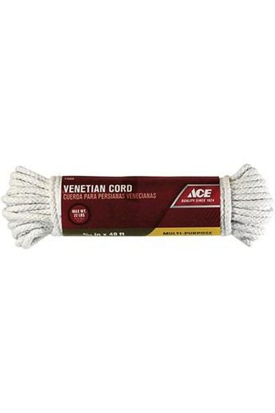 ACE Cotton Solid Braided Venetian Cord (14.6 m, Sold Per Piece)