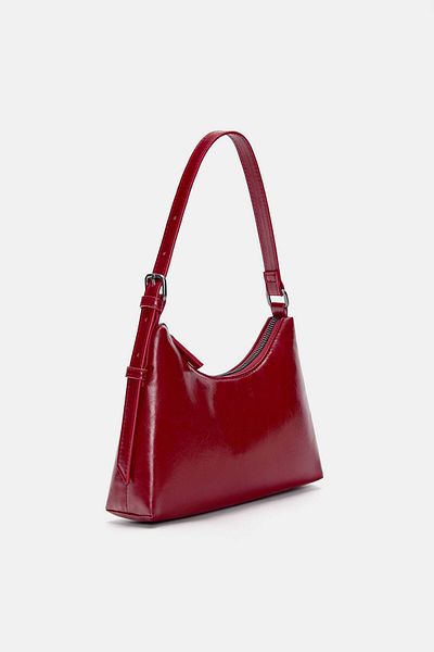 Pull & Bear Buckled shoulder bag