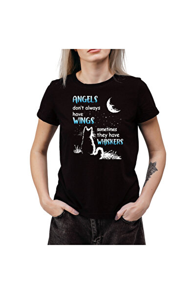 OEM Tricou Dama Pisici pentru femei cu umor, bumbac alb, marimea M