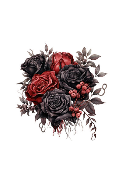 INOVATIX Σετ 8 τεμαχίων, αυτοκόλλητο μπουκέτο Hera, INOVATIX®. 6 εκ.