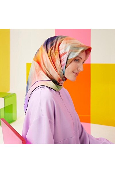 Armine Спортивний шарф з твілу - 8718P-51 - Модель Sunset