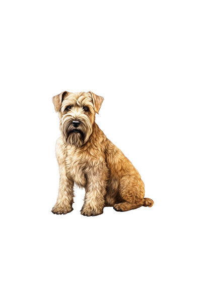 INOVATIX Set de 8 piese, Autocolant pentru câini Soft Coated Wheaten Terrier ...