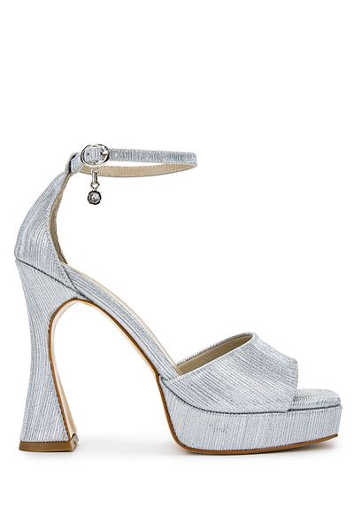 Tamer Tanca Women's Vegan Lame Heeled Shoes