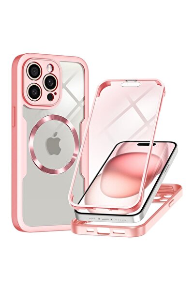 Techsuit Husă iPhone 14 Pro Max + Folie - Techsuit ColorVerse 360 ​​MagSafe S...