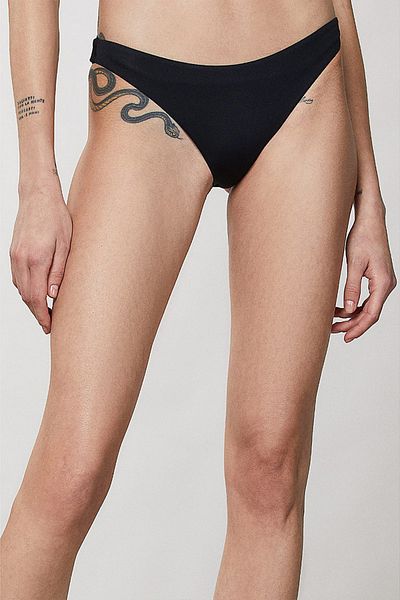 Patrizia Pepe BIKINI SLIP - PATRIZIA PEPE - NEGRU, XL
