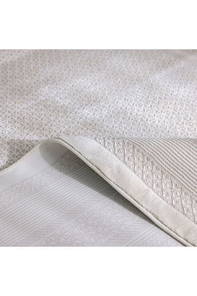 Danube Home Modern Mose Rug Polypropylene + Polyester Area Rug Floor Covering L230xW160cm-White Multi