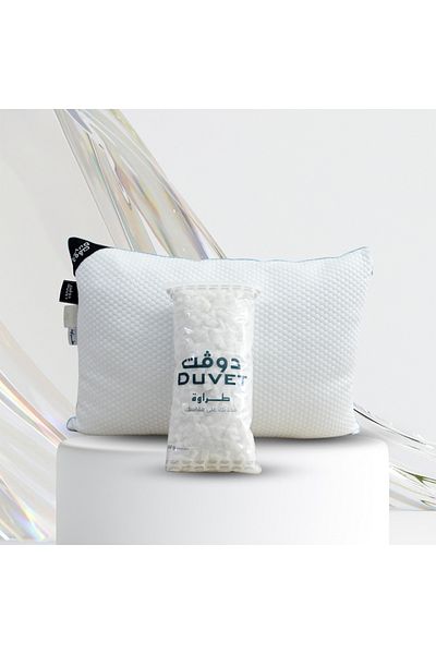 duvet Soft pillow with segmented memory foam filling provides you with complete comfort while sleeping
