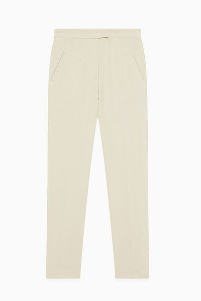 Patrizia Pepe CLASSIC PENCIL PANTS - PATRIZIA PEPE - 40, BEIGE