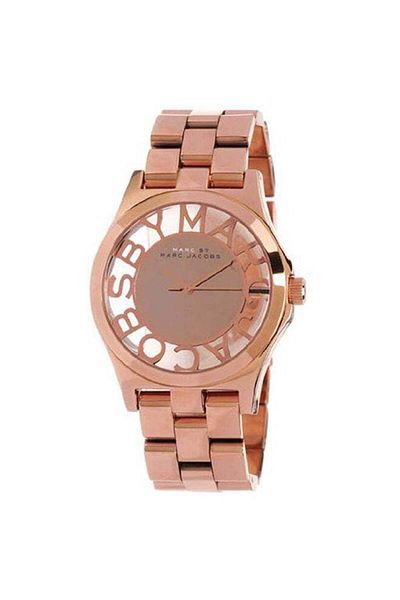 Marc Jacobs women Metal Analog Wrist Watch MBM3207