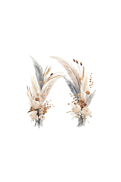 INOVATIX Set de 8 bucăți, autocolant buchet Lilith, INOVATIX®. 6 cm