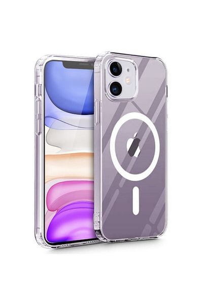 bzstore MagSafe Case Compatible with iPhone 11, Clear Case