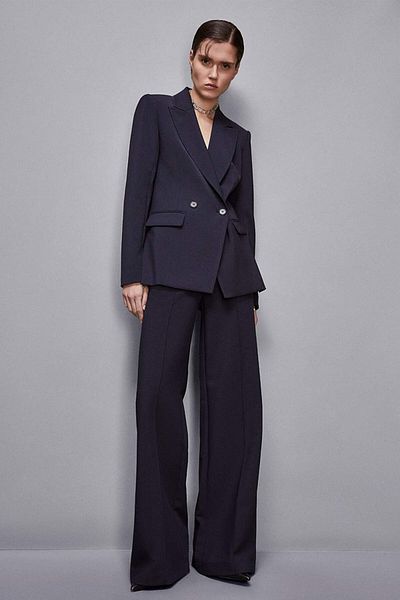 Patrizia Pepe Pantaloni cu talie elastică - - 48, bej