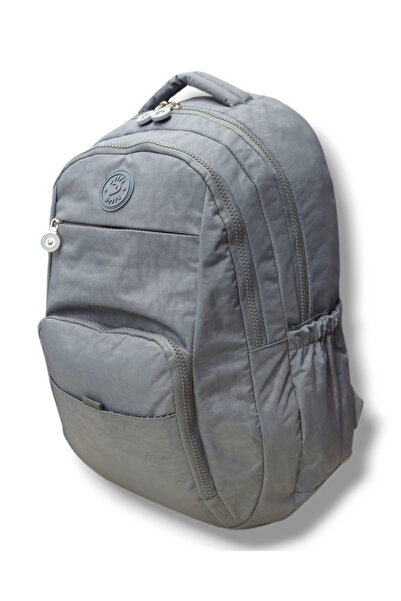 Dadacuq Crinkle Fabric Luxury Sports Daily School 6 Compartment Backpack Outdoor