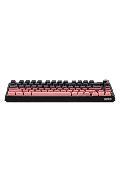 Epomaker HE75 Tri Mechanical Black Pink Flamingo Switch RGB Kablosuz Hotswap Mekanik Gaming Klavye