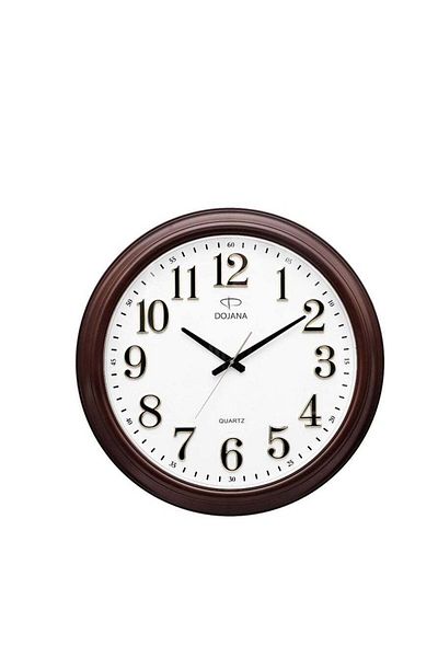 dojana PLASTIC WALL CLOCK 3 D numbers