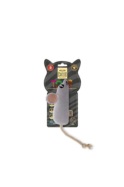 cattie Cat Toy Plush Mouse with Matatabi Contents 11cm