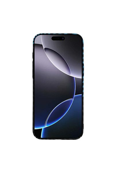 Techsuit Husă pentru iPhone 16 Pro Max - Techsuit Carbonite FiberShell - Blue Pulse