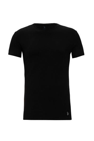 U.S. Polo Assn. Men's Black Underwear Top 50310729-Vr046