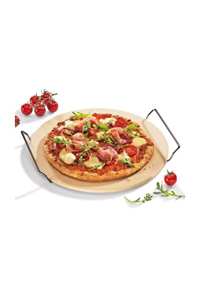 Kuchenprofi حجر بيتزا 30 سم، سيراميك تكنيك، مناسب للفرن والشواية