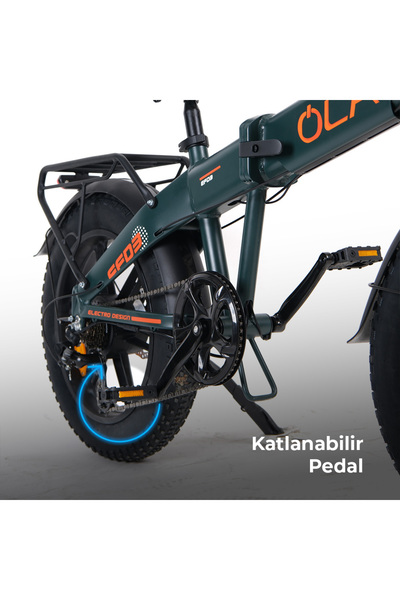 OLA EFD3 Gizli Bataryalı Katlanabilir Elektrikli Bisiklet 20”