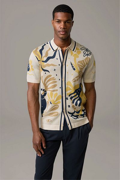 STRELLSON SHIRT 11 SOKU - STRELLSON - M, BEIGE