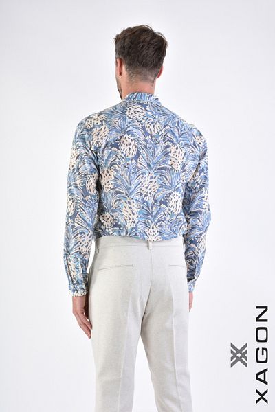 EXAGON COTTON FANTASY SHIRT - XAGON - BLUE, XXL