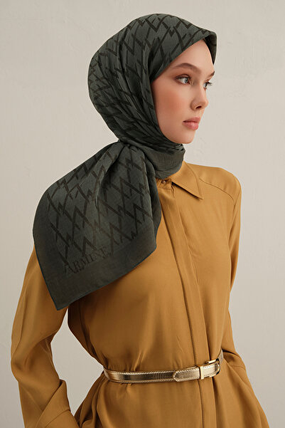 Armine Yeşil Lyocell Eşarp 54