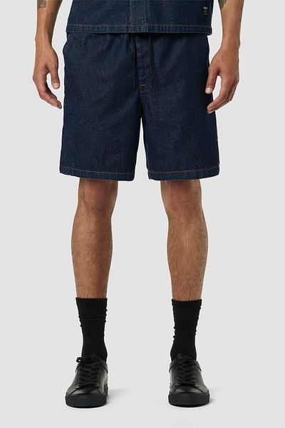 Hudson DRAWCORD BERMUDA SHORTS - HUDSON - BLUE, M
