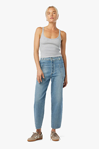 Joe's Jeans Blugi Pheobe cu buzunare aplicate și croială tip ciot - - Albastr...